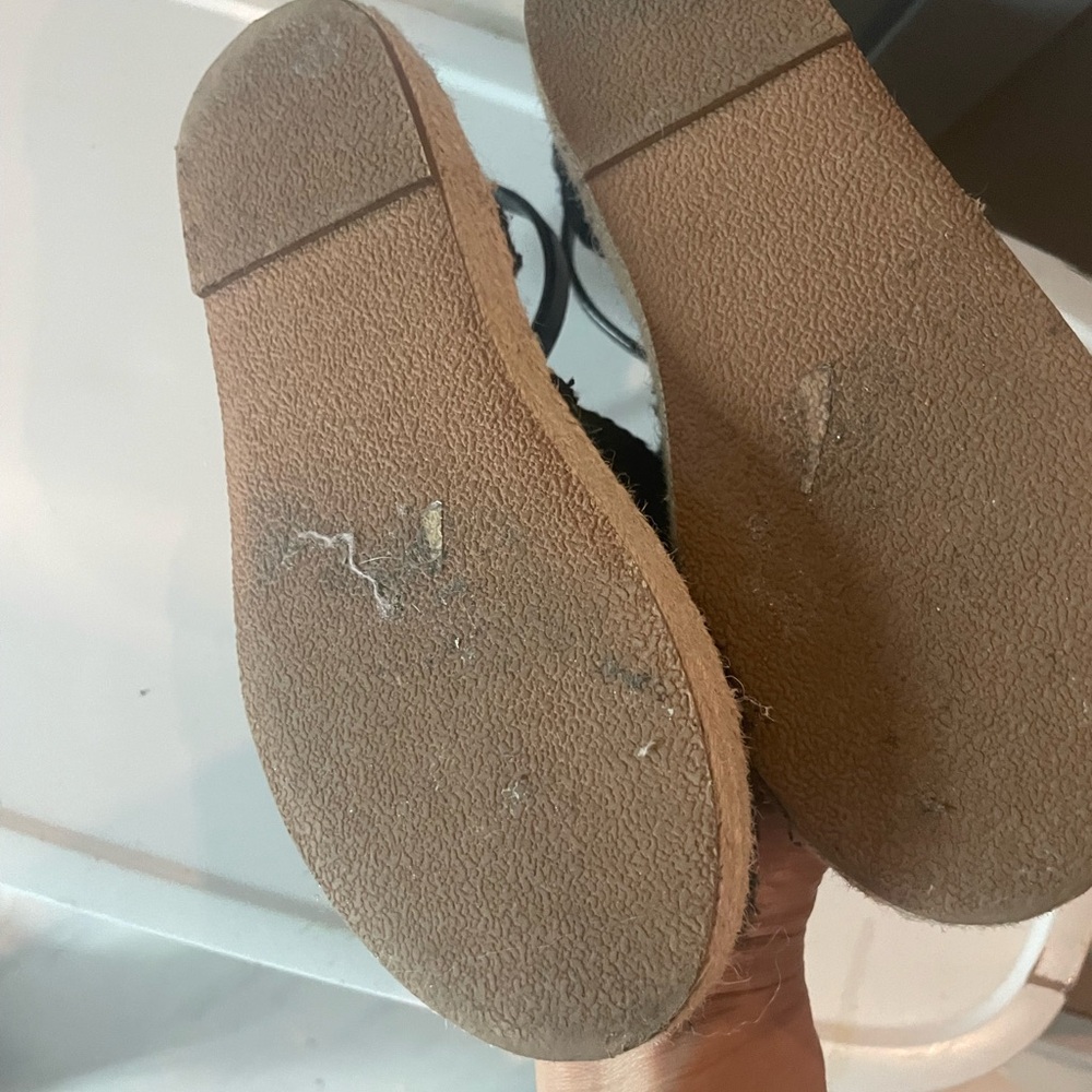 Crewcuts Black and Tan Espadrille Sandals - Picture 4 of 4